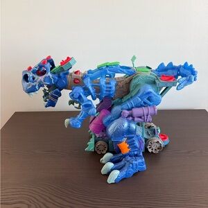 IMAGINEXT ULTRA T-REX ice Dinosaur Toy Huge 32” Tall  Adjustable Untested